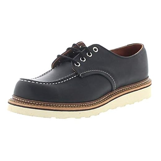 Red Wing Shoes herr skor 8106 Classic Oxford snörsko svart, - SVART - 39 EU