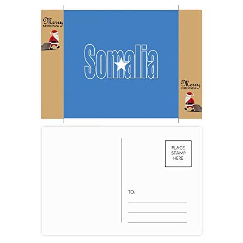 Cartes postales remerciement drapeau Somalie pour exprimer votre gratitude