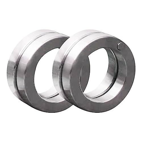 NESKTS Drehbarer Klappring aus Edelstahl für den Außenbereich, tragbarer...