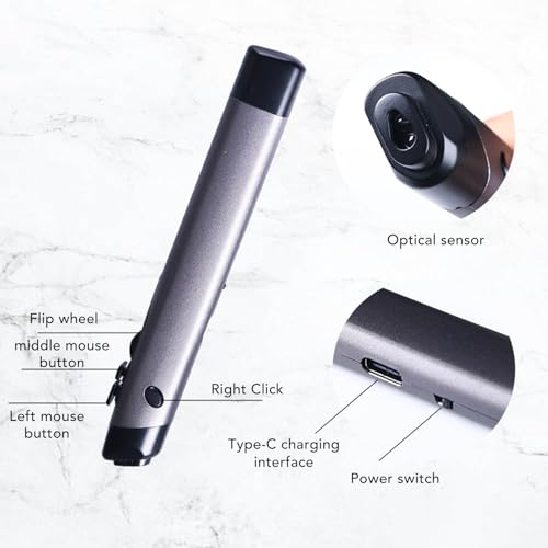 Ratón inalámbrico Pen Stylus de precisión con sensor óptico para smartphone y portátil 5