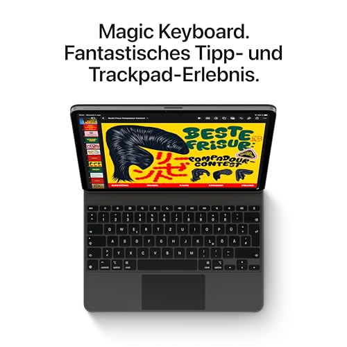Apple 11" iPad Air (M4): Liquid Retina Display, 128 GB, 12 MP Front‑/Rückkamera, WLAN 7 mit Apple N1, Touch ID, Batterie für den ganzen Tag – Blau – Ansicht 5