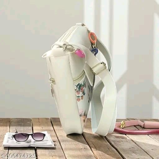 Image of Women's Floral Print Sling Bag | Stylish Crossbody Shoulder Bag for Girls & Ladies | Trendy Daily Use Purse 21