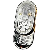 7JI Fidget Slider in Metallo, Fidget Push Card Adult,Giocattolo Antistress per...