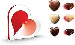 Caixa Bombons Coração Recheados Kopenhagen 12 Unidades