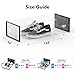 Foluck Shoe Storage Box, 15 Pack Clear Plastic Stackable Shoe Organizer for Closet, Interlocking Design for Sneakers, Foldable Shoes Container Rack with Lids, Black