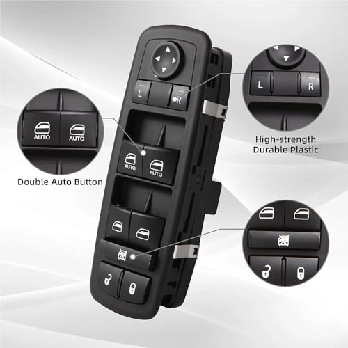 Interrupteur de lève-vitre Dodge Ram 1500 4602863AB commande de vitre - 3
