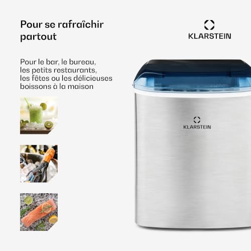 Máquina de Hielo Klarstein On-The-Rocks 12kg/24h 2.1L miniatura 4