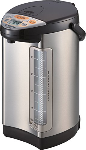 Zojirushi 586362-CV-DCC50XT America Corporation Ve Hybrid Water Boiler And Warmer, 5-Liter, Stainless Dark