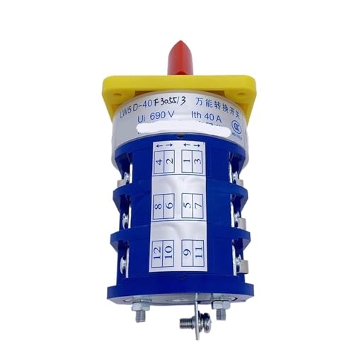 Commutateur à came pour changer de source électrique triphasée 40A LW5D