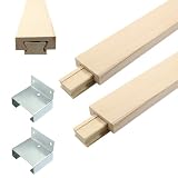 Rierdge 2pcs 16 Inch Wood Drawer Slides