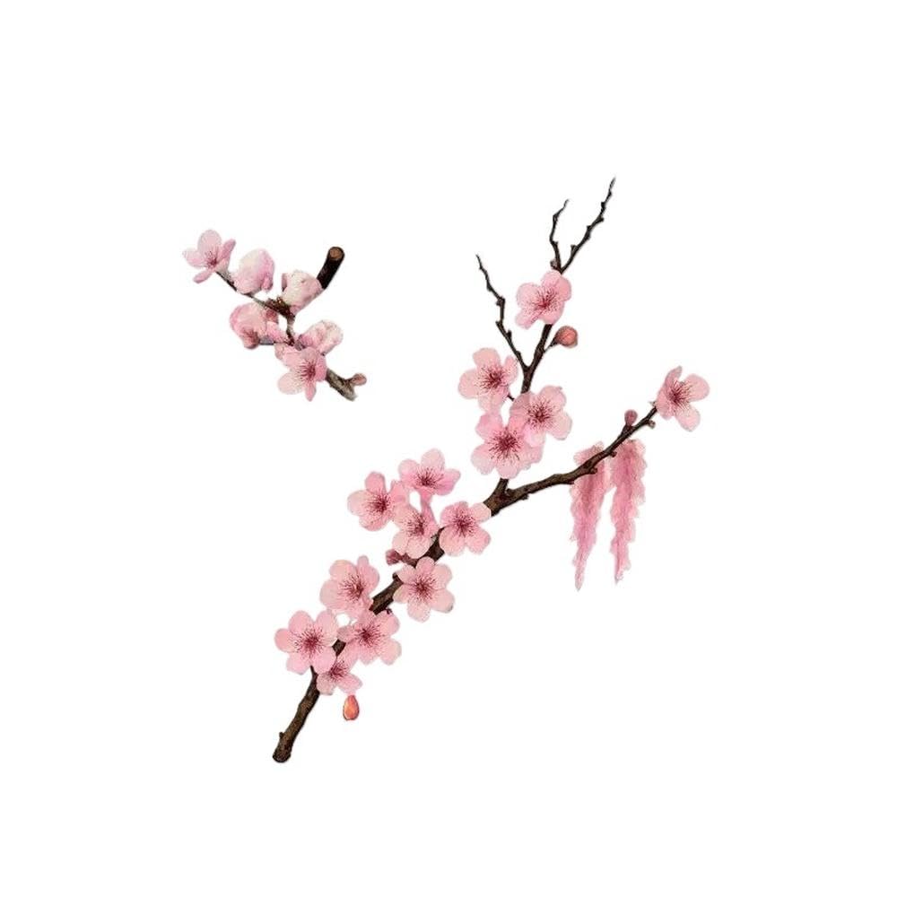 Watercolor Cherry Blossom Waterproof Sticker Durable Decal for Car Windows Bumpers