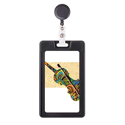 Étui pour carte de violon Rock Festival : porte-badge élégant et robuste pour musiciens