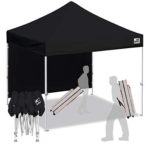 Eurmax Smart 10'x10' Pop up Canopy Tent Sport Event,Outdoor Festival Tailgate Event Vendor