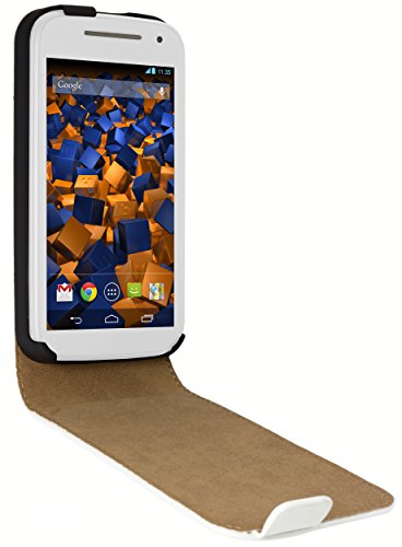 mumbi Flip Case for Motorola Moto G (2nd Generation) White (Not Compatible with 2014 Model) - Image 2