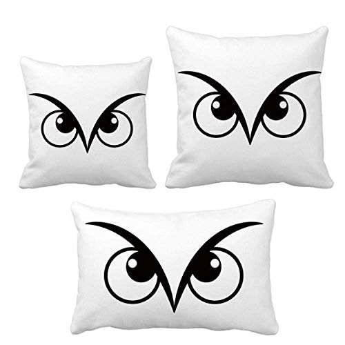 Housse de coussin motif vector noir DIYthinker pour decoration de salon - 2