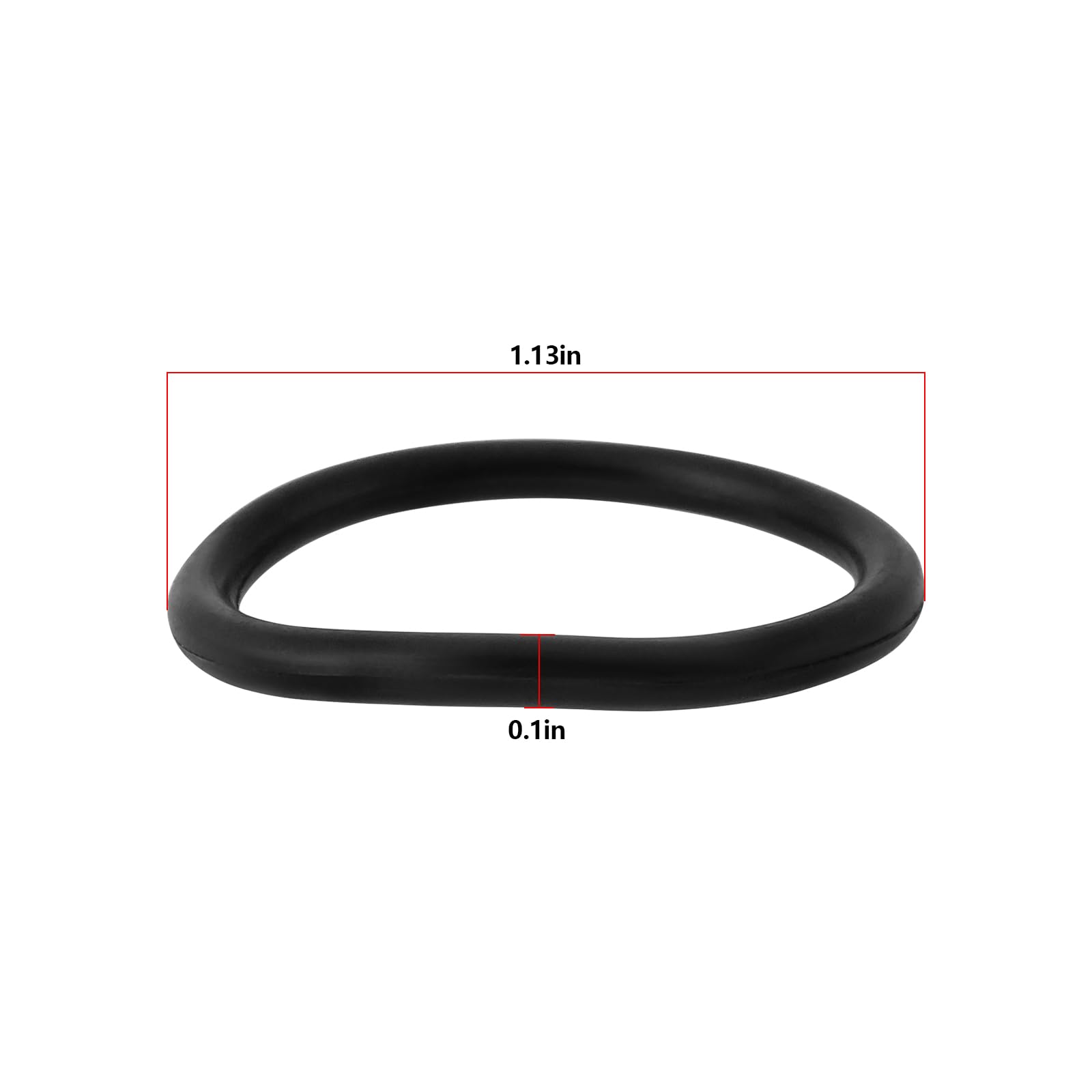 Briny River 8pcs Aquarium Fish Tank Top Cover Click-Fit O-Ring A20212 O-Ring A-20212 Aquarium Fish Tank Seal Compatible with FX4 FX5 FX6 Aquarium Fish Tank 1.13x0.1 Inch - Image 4
