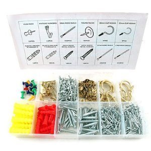 Image of Pit Bull Picture Frame Hanging Hardware Assortment Kit, 600 Piece