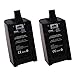 2500mAh 11.1V High Capacity Battery Pack Replacement Extended Flight Times for Parrot Bebop Drone 3.0 Quadcopter - 2 Pack