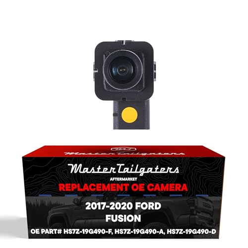 Image of Master Tailgaters Replacement for Ford Fusion, Fusion Energi, Fusion Hybrid (2017-2020) Backup Camera OE Part # HS7Z-19G490-F, HS7Z-19G490-A, HS7Z-19G490-D
