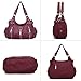 Scarleton Purses for Women Large Hobo Bags Washed Vegan Leather Shoulder Bag Satchel Tote Top Handle Handbags, H129216, Purple