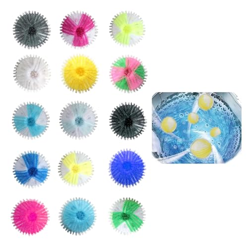 15 PCS Washing Machine Hair Catcher, Pet Hair Remover Washing Machine, Dog Hair Remover Washing Machine, Pet Hair Dissolver Washing Machine, Reusable Lint Remover Balls For Laundry Bedding Clothes