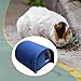 Bothyi Winter Warm Stray Cat Shelter Cats Cave Bed Outside Versatile Hideaway House for Yard Barn Porche Garage, Blue, 40x32x32cm