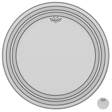 Snap-on dampening system Two mounted internal dampening rings enhance low end without fixating trays or hard backed dampening materials to the drumhead 2 ply 7 mil MYLAR