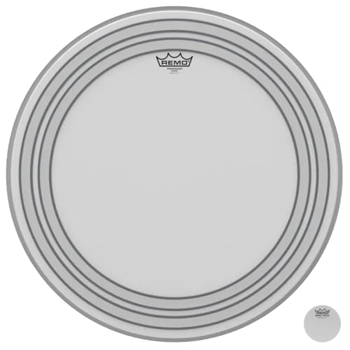 Remo Powersonic Coated Bass Drum Head, 22" PW-1122-00