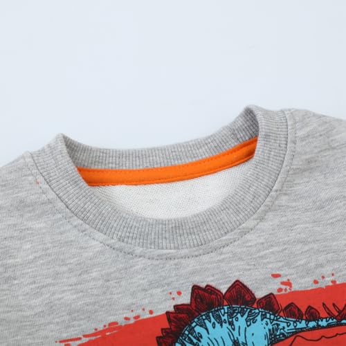 Image of Baby Toddler Boy's Cotton Crewneck Sweatshirt Christmas Clothing 1-7Y