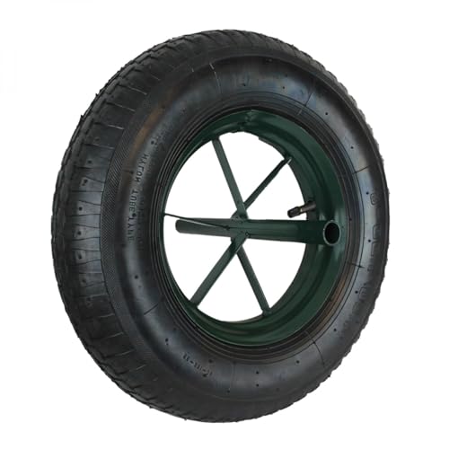 Linxor - Roue Gonflable pour brouette 36.5 x 8 cm - Axe 20 mm