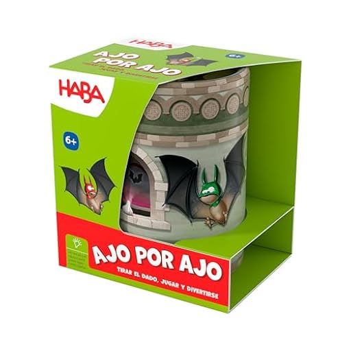 HABA 2010890003 - Ajo por Ajo, Juego Infantil de Mesa de Dados en cubilete. Más 6 años | Ya disponible en tu tienda friki favorita! En mundofriki.es! HABA 2010890003 - Ajo por Ajo, Juego Infantil de Mesa de Dados en cubilete. Más 6 años | Ya disponible en tu tienda friki favorita! En mundofriki.es!