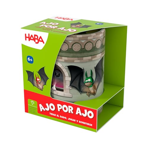 HABA 2010890003 - Ajo por Ajo, Juego Infantil de Mesa de Dados