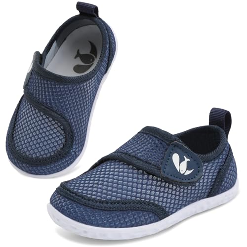 FEETCITY Toddler Water Shoes Boys Girls Swim Shoes Quick Dry Kids Aqua Socks Barefoot for Beach Swimming Pool