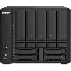 QNAP TS-932PX-4G 5+4 Bay High-Speed NAS with Two 10GbE and 2.5GbE Ports