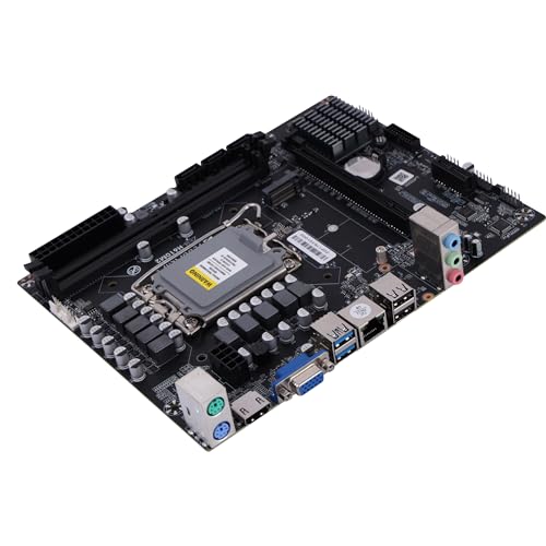 Image of ZEBRONICS H610M2 Micro-ATX Motherboard for LGA 1700 Socket, Supports Intel 12th & 13th Generation Processors, M.2 Slot, 5.1 Audio, DDR4 3200 MHz, Ports (RJ45 | SATA | USB 3.0 | HDMI)