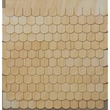 Greenleaf Miniature Fishscale Shingle Strips for Your Dollhouse
