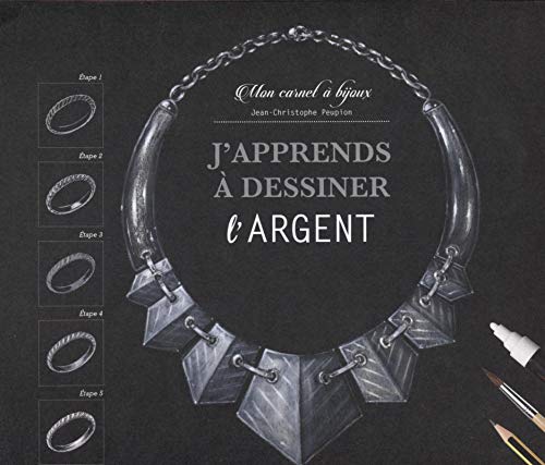 Télécharger J'apprends à dessiner l'argent: Mon carnet à bijoux Francais PDF