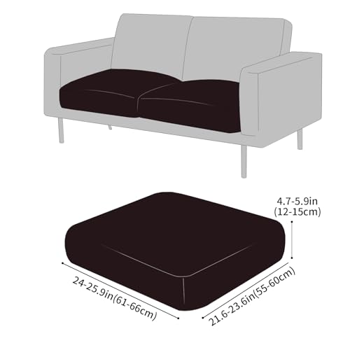 Fuloon SFZD16 Faux Leather Couch Cushion Slipcover thumb #4
