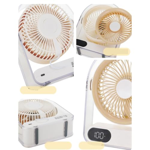 Ventilateur de bureau mini idéal pour votre table de nuit et plan de travail - 8