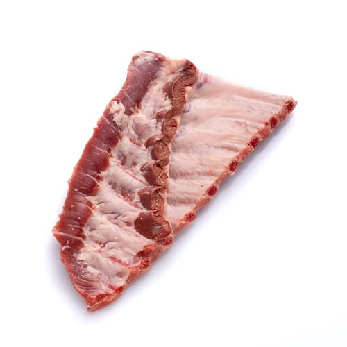 Casa Ortega - Costillar de cerdo hembra fresco jugoso (1 kg) – Ideal para horno o barbacoa