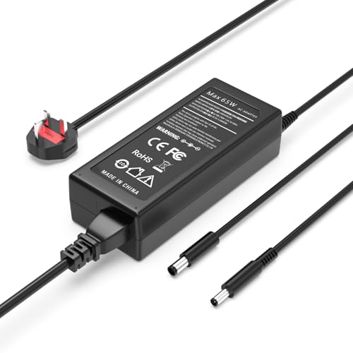 65W Laptop Charger Compatible with Dell Inspiron 11 13 14 15 17 3000 5000 7000 Series 3520 3511 3583 3555 3558 3565 3567 3593 5100 5551 5552 5535 5555 5558 5559 5567 5570 Round Tip AC Adapter Power