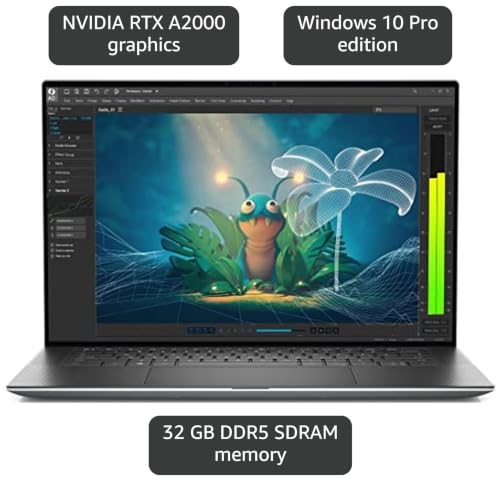 Image of Dell Precision 5000 5570 15.6 inch Mobile Workstation - Full HD Plus - 1920 x 1200 - Intel Core i7 12th Gen i7-12700H Tetradeca-core (14 Core) 2.30 GHz - 16 GB Total RAM - 512 GB SSD - Aluminum Titan