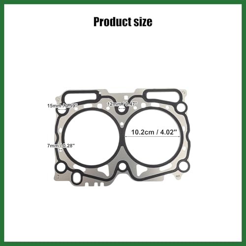 Motoforti 2pcs Cylinder Head Gasket No.11044AA670/11044AA670 for Subaru Forester 2006-2013 for Subaru WRX 2006-2014 Long-lasting by Motoforti - Used condition - Image 5