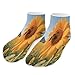 VstaDank Bee on A Sunflower Ankle Socks 5 Pairs Fashion Invisible Low Cut Sock for Adult Casual Short Sock Soft Cozy No Show Socks