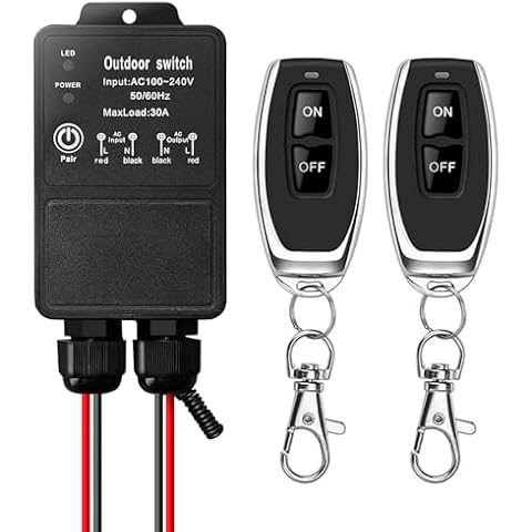 DieseRC Waterproof Wireless Remote Control Switch Cover