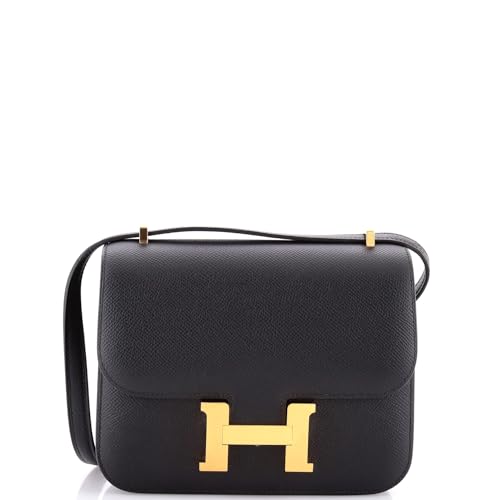 Hermes, Pre-Loved Constance NM Bag Epsom 18, Black