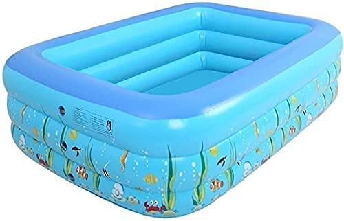Portable Swimming Pool Summer Inflatable Kids Toy Paddling Play Ocean Ball Pool Bathtub Kids Outdoors Sport Play Toys (Size : 150cm)