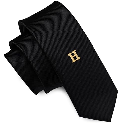Image of HONEY BEAR Mens Womens Initial Alphabet Letter Lapel Pins Collar Badge Brooches for Business Wedding Graduation Gift Matte Gold 0.59 inches