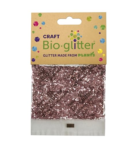 Craft Biodegradable Glitter 20g Christmas Decorations Reindeer Food Chunky Glitter Arts and Crafts for Kids Card Making Candle Making Eco-Friendly - Pink
