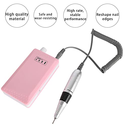 Broca de Unhas Portátil Profissional, Polidor de Moedor de Unhas, Lixa de Unhas Elétrica Portátil, M